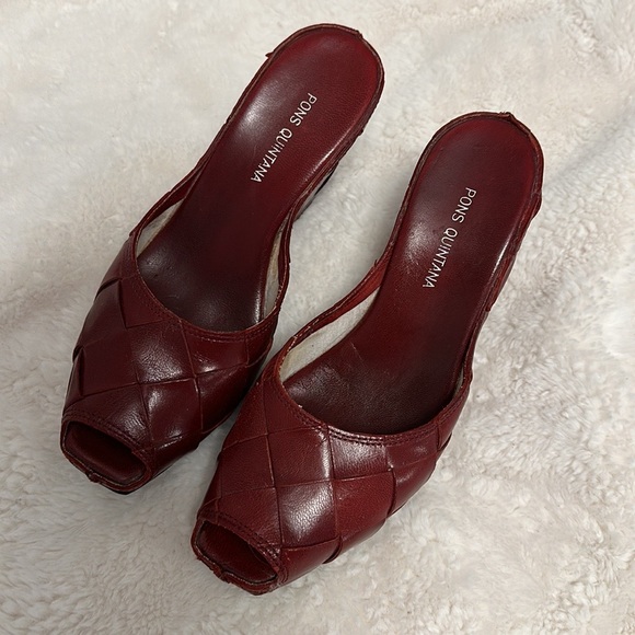 Pons Quintana Leather Wedges - Picture 5 of 5